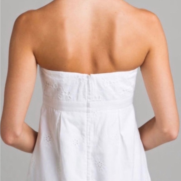NWT Lilly Pulitzer Betsey Dress Eyelet —Classic White Peek A Boo Eyelet Border - Picture 5 of 5